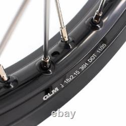 KKE 21/18 Enduro Wheels CNC Rims Fit for GAS GAS EC250 EX300 250F 350F 450F 2022