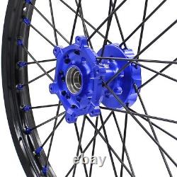 KKE 21-18 Rims For YAMAHA YZ125 YZ250 YZ250F YZ450F 2003-2021 CNC Hubs Enduro