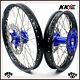 Kke 21/18 Spoked Enduro Wheels Set For Te Tc Fe Fc 125 250 350 450 510 Blue Hub
