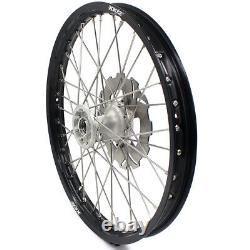 KKE 21/19 Cast Hubs Aluminum Wheels for Honda CRF250R 2004-2013 CRF450R 2002