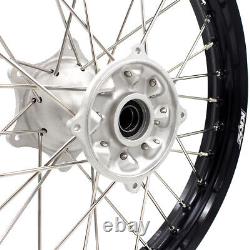 KKE 21/19 Cast Wheels For Honda CRF250R 04-13 CRF450R 2002-12 Mx Dirt Bike Rims
