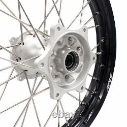 KKE 21/19 Cast Wheels For Honda CRF250R 04-13 CRF450R 2002-12 Mx Dirt Bike Rims