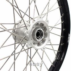 KKE 21/19 Cast Wheels For Honda CRF250R 04-13 CRF450R 2002-12 Mx Dirt Bike Rims