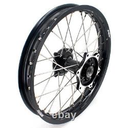 KKE 21/19 Cast Wheels Rims Fit Honda CR125R CR250R 1995-2001 CR500R 1996-2001