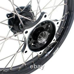 KKE 21/19 Cast Wheels Rims Fit Honda CR125R CR250R 1995-2001 CR500R 1996-2001