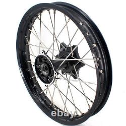 KKE 21/19 Cast Wheels Rims Fit Honda CR125R CR250R 1995-2001 CR500R 1996-2001