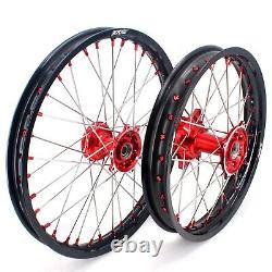 KKE 21 19 Casting Spoke Wheel Alloy Rims Fit For HONDA CR125R CR250R 2002-2013
