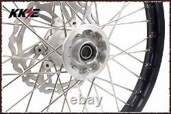 KKE 21/19 Casting Wheels Set For HONDA CR125R 1998-2001 CR250R 97-01 Discs 240mm