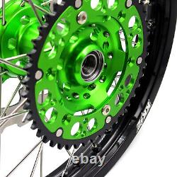 KKE 21 19 Dirtbike For KAWASAKI KX125 KX250 2003 2004 2005 Spoke Wheels Rims