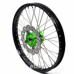 KKE 21 19 Dirtbike For KAWASAKI KX125 KX250 2003 2004 2005 Spoke Wheels Rims