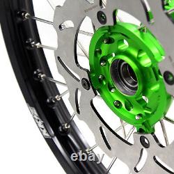 KKE 21 19 Dirtbike For KAWASAKI KX125 KX250 2003 2004 2005 Spoke Wheels Rims