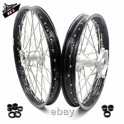 KKE 21/19 MX Cast Wheels Rims For HONDA CR125R 250R 2002-2013 CRF250R 450R 04-12