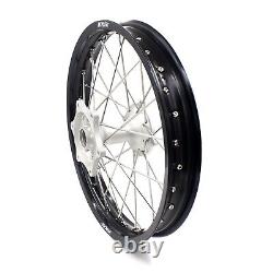 KKE 21/19 MX Cast Wheels Rims For HONDA CR125R 250R 2002-2013 CRF250R 450R 04-12