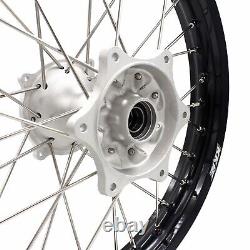 KKE 21/19 MX Cast Wheels Rims For HONDA CR125R 250R 2002-2013 CRF250R 450R 04-12