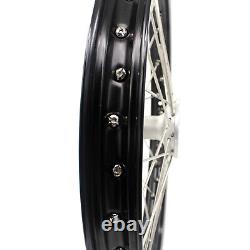 KKE 21/19 MX Cast Wheels Rims For HONDA CR125R 250R 2002-2013 CRF250R 450R 04-12