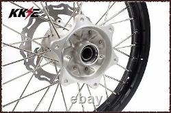 KKE 21/19 MX Casting Wheels Set For HONDA CR125R 95-97 CR250R 1996 CR500R 96-01