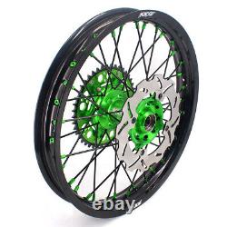 KKE 21/19 MX Rims for Kawasaki KX125 KX250 1993-2002 Racing Wheels CNC Hubs Disc