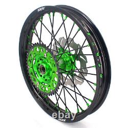 KKE 21/19 MX Rims for Kawasaki KX125 KX250 1993-2002 Racing Wheels CNC Hubs Disc