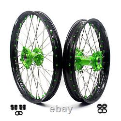 KKE 21/19 MX Wheels Rims for Kawasaki KX250F KX450F 2006-2021 KX450 19-2023 Hubs