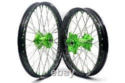 KKE 21/19 MX Wheels Rims for Kawasaki KX250F KX450F 2006-2021 KX450 19-2023 Hubs