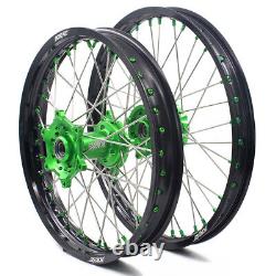 KKE 21/19 MX Wheels Rims for Kawasaki KX250F KX450F 2006-2021 KX450 19-2023 Hubs