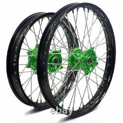 KKE 21/19 MX Wheels Rims for Kawasaki KX250F KX450F 2006-2021 KX450 19-2023 Hubs