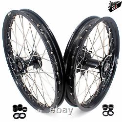 KKE 21 19 Mx Cast Spoke Wheels Alloy Rims Fit HONDA CRF250R CRF450R 2013-2023