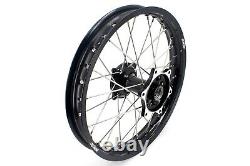 KKE 21 19 Mx Cast Spoke Wheels Alloy Rims Fit HONDA CRF250R CRF450R 2013-2023