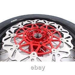 KKE 3.5/4.2517In For Honda XR650L 1993-2022 Supermoto Wheels Rims CST Tires Kit