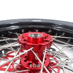 KKE 3.5/4.2517In For Honda XR650L 1993-2022 Supermoto Wheels Rims CST Tires Kit