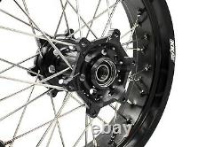 KKE 3.5/4.25 Supermoto Wheels Set Fit SUZUKI DRZ400 DRZ400E DRZ400SM DRZ400S CNC