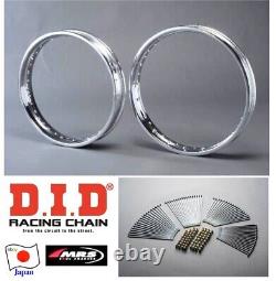 Kawasaki KZ1000 (A1) (A2) OEM DID Front & Rear Spoke Set Chukyo Made in Japan