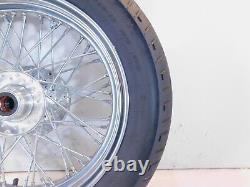 Kawasaki Vulcan 800 1500 Classic Fi Drifter Front Spoked Wheel Rim & Tire 3x16