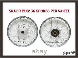 Lg179 Honda C90 Cm90 Cm91 C200 Ca200 Front-rear Wheel Rim+hub+spokef7s+r4.1s