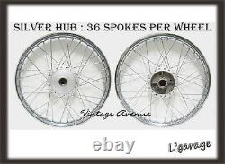 Lg230new Honda Cs90 S90 Cl90 S90z Front-rear Wheel Rim+ Hub+ Spoke F9s+r6s