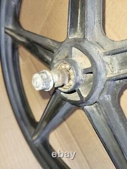 MADE in USA 20 5 Spoke Black, Wheel, Front and Rear, 20
