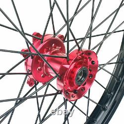 MX Front 21 Rear 18 Wheel Hub Rims Spokes for Honda CRF250R CRF450R 2013-2022