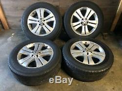 Mercedes Benz Oem Gl450 Ml350 Ml500 Front Rear Set Rim Wheel And Tire 19 Inch