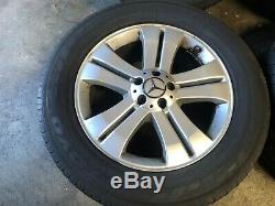 Mercedes Benz Oem Gl450 Ml350 Ml500 Front Rear Set Rim Wheel And Tire 19 Inch