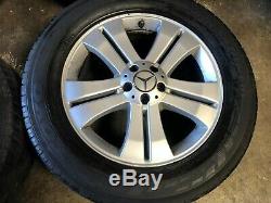 Mercedes Benz Oem Gl450 Ml350 Ml500 Front Rear Set Rim Wheel And Tire 19 Inch