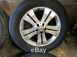 Mercedes Benz Oem Gl450 Ml350 Ml500 Front Rear Set Rim Wheel And Tire 19 Inch