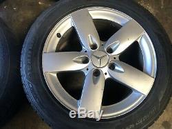 Mercedes Benz Oem R171 Slk280 Slk350 Front Rear Set Rim Wheel And Tire 16 Inch