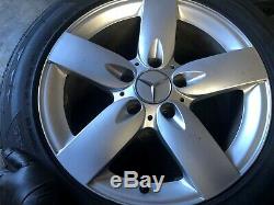 Mercedes Benz Oem R171 Slk280 Slk350 Front Rear Set Rim Wheel And Tire 16 Inch