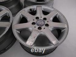 Mercedes SLK230 Set Of Wheels Rims Staggered 7 Spoke Front 16x7 Rear 16x8 97-04