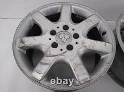 Mercedes SLK230 Set Of Wheels Rims Staggered 7 Spoke Front 16x7 Rear 16x8 97-04