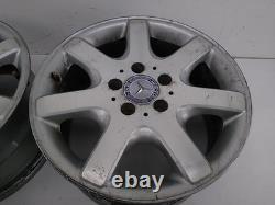 Mercedes SLK230 Set Of Wheels Rims Staggered 7 Spoke Front 16x7 Rear 16x8 97-04