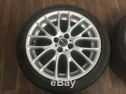 Mini Cooper S John Cooper Works 17 Inch Cross Spoke Alloys Wheel Set R112 4x100