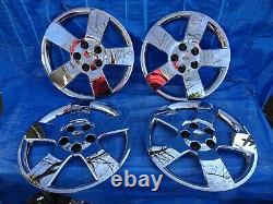 NEW 2006-2011 CHEVROLET HHR flat spoke16wheel chrome Hubcap Wheel cover SET