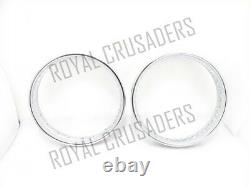 NEW ROYAL ENFIELD CLASSIC C5 18 40 spokes FRONT AND REAR WHEEL RIM SET