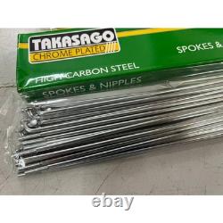 NEW Yamaha DT125 Takasago Front & Rear Spoke Set 18/21 Rims FREE SHIPPING